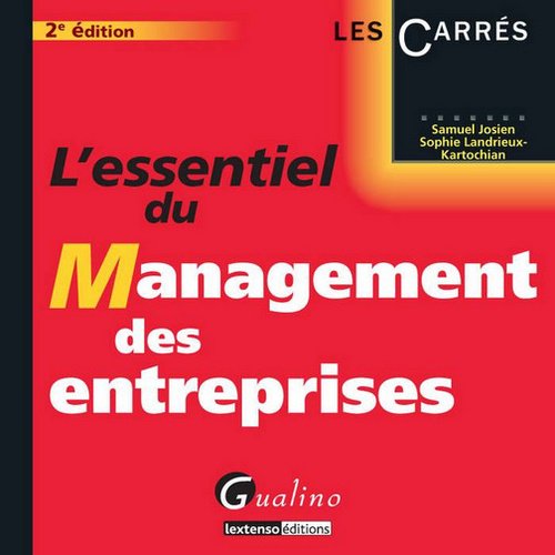 Stock image for L'essentiel du Management des entreprises for sale by Ammareal