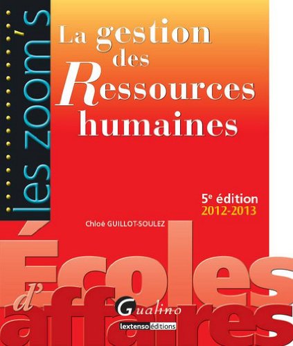 Stock image for La gestion des ressouces humaines for sale by Ammareal