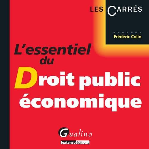 Stock image for L'essentiel du droit public conomique for sale by Ammareal