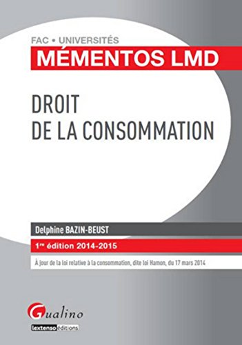 Beispielbild fr Droit de la consommation zum Verkauf von Ammareal