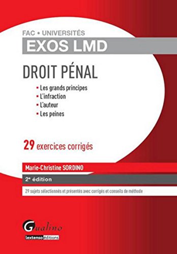 9782297032421: Exos LMD- Droit pnal, 2me dition