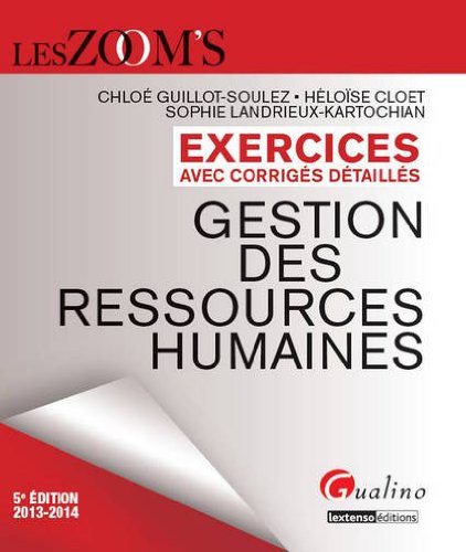 Stock image for Gestion Des Ressources Humaines : Exercices Avec Corrigs Dtaills : 2013-2014 for sale by RECYCLIVRE