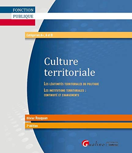Stock image for Culture terrritoriale, 2me Ed. for sale by Ammareal