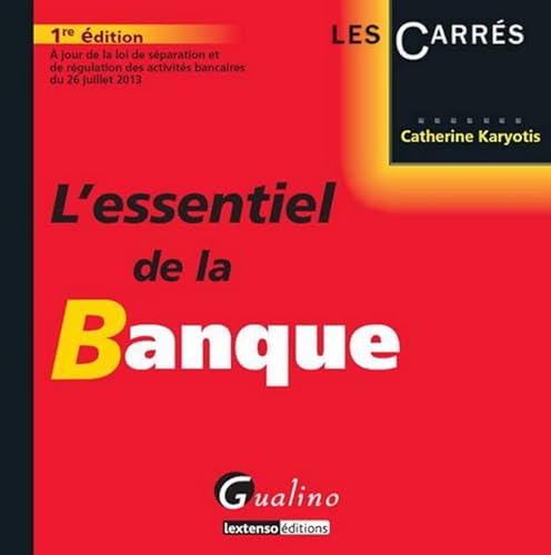 Stock image for L'essentiel de la banque for sale by medimops