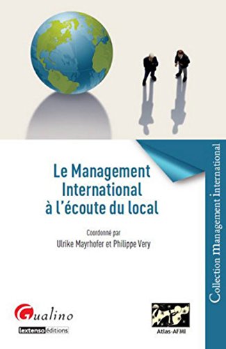 Stock image for Le Management international  l'coute du local for sale by medimops