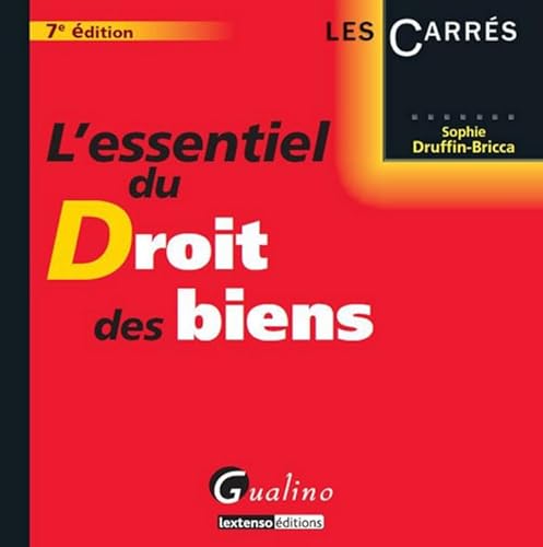 Stock image for L'Essentiel du droit des biens for sale by Ammareal