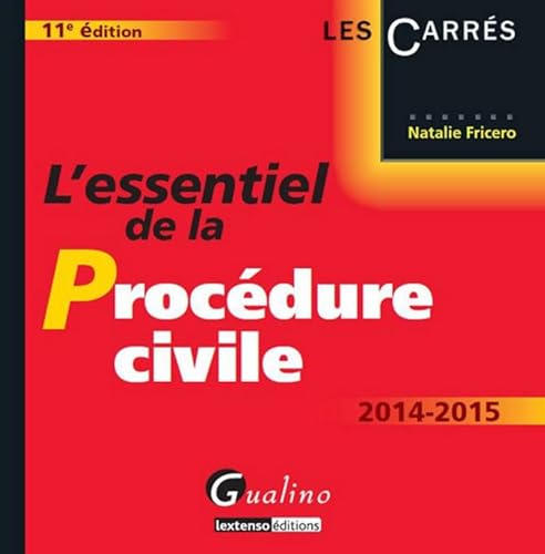Stock image for L'Essentiel de la Procdure civile 2014-2015 Fricero, Natalie for sale by BIBLIO-NET