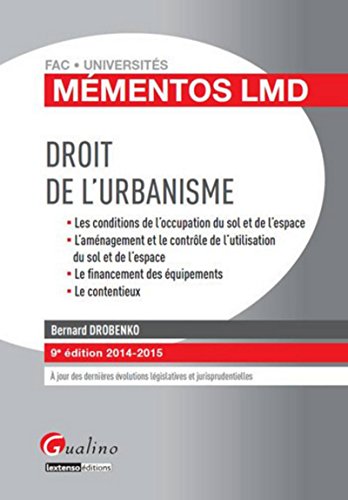 Stock image for Droit de l'urbanisme for sale by Les Kiosques