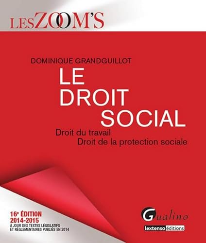 Stock image for Le droit social 2014-2015 for sale by medimops