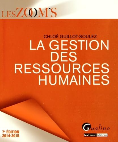 Beispielbild fr La gestion des ressources humaines 2014-2015 zum Verkauf von medimops