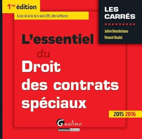 Stock image for L'Essentiel du Droit des contrats spciaux for sale by Ammareal