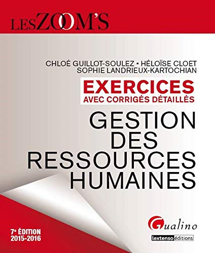 Beispielbild fr Gestion des ressources humaines 2015-2016 zum Verkauf von medimops