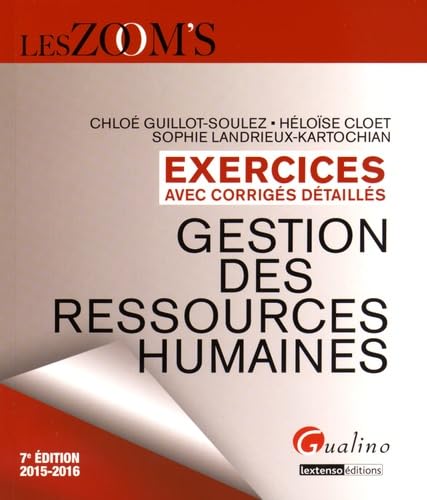 Stock image for Gestion des ressources humaines 2015-2016 for sale by medimops