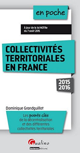 9782297048354: Collectivits territoriales en France