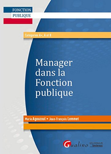 Stock image for Manager dans la fonction publique for sale by medimops