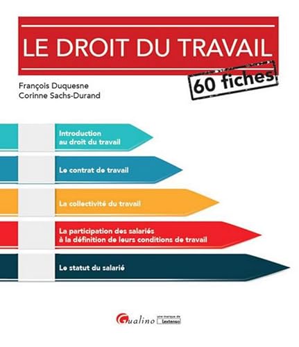 Stock image for Le droit du travail en 60 fiches for sale by medimops