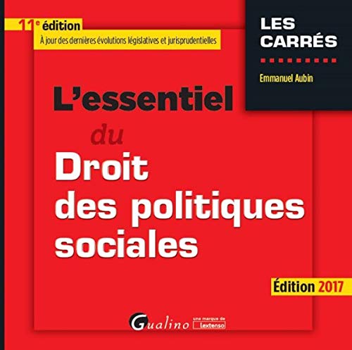 Stock image for L'essentiel du droit des politiques sociales for sale by medimops