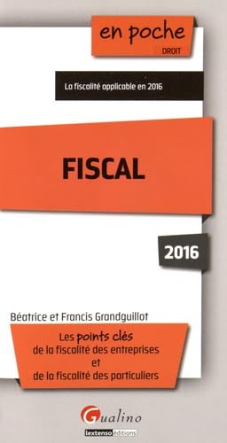 Beispielbild fr FISCAL 2016 - 10ME DITION zum Verkauf von Ammareal