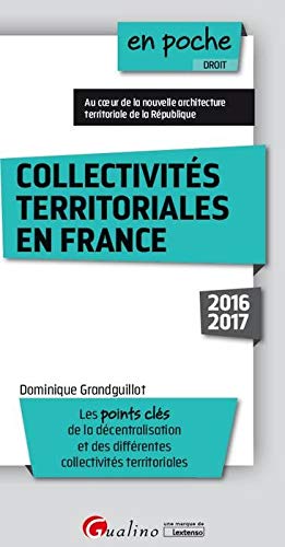Beispielbild fr Collectivits territoriales en France zum Verkauf von Ammareal