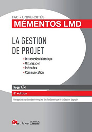 Beispielbild fr La gestion de projet zum Verkauf von medimops