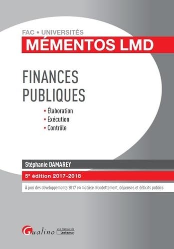 Imagen de archivo de Finances publiques a la venta por Ammareal