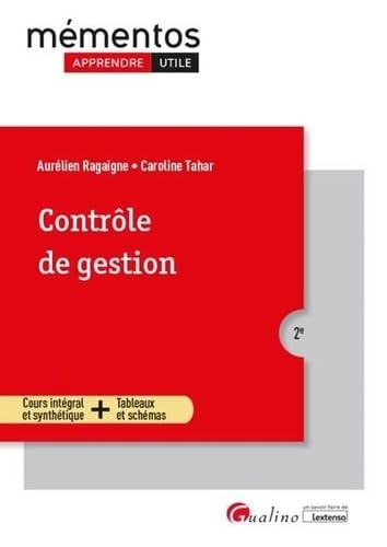 Beispielbild fr Contrle de gestion: Principes du contrle de gestion Gestion prvisionnelle et budgtaire - Analyse des carts - Tableaux de bord et pilotage de la performance zum Verkauf von medimops