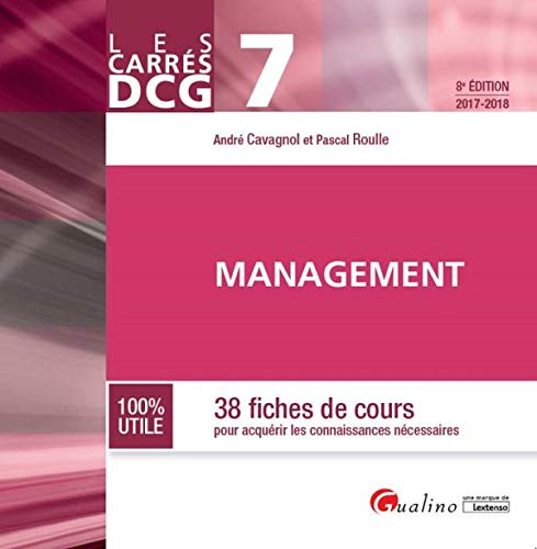 Beispielbild fr Management DCG 7 zum Verkauf von Ammareal