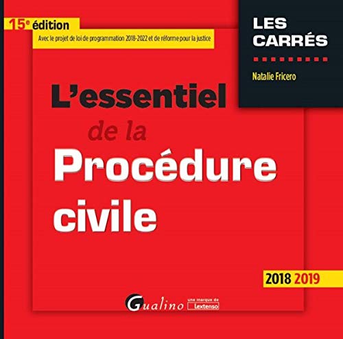 Stock image for L'essentiel de la procdure civile for sale by Ammareal