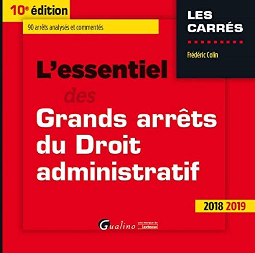 Stock image for L'essentiel des grands arrts du droit administratif for sale by Ammareal