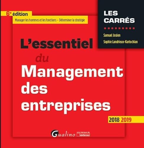 Stock image for L'essentiel du management des entreprises for sale by Ammareal