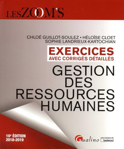 Beispielbild fr Gestion des ressources humaines: Exercices avec corrigs detaills zum Verkauf von Ammareal