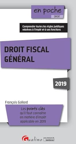 Stock image for Droit fiscal gnral for sale by Ammareal