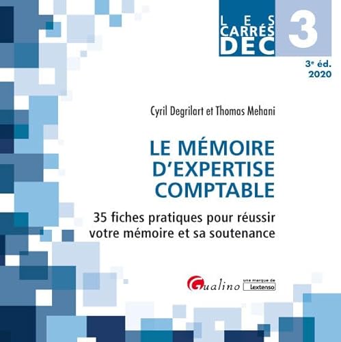 Beispielbild fr Le Mmoire D'expertise Comptable : 35 Fiches Pratiques Pour Russir Votre Mmoire Et Sa Soutenance : zum Verkauf von RECYCLIVRE