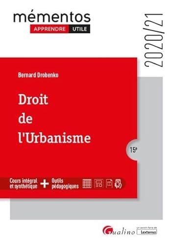 Stock image for Droit de l'urbanisme (2020-2021) (Mmentos) for sale by medimops