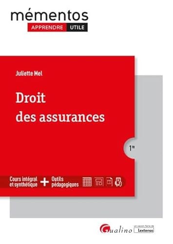 Stock image for Droit des assurances: Un cours clair, structur et accessible pour l'tudiant for sale by medimops