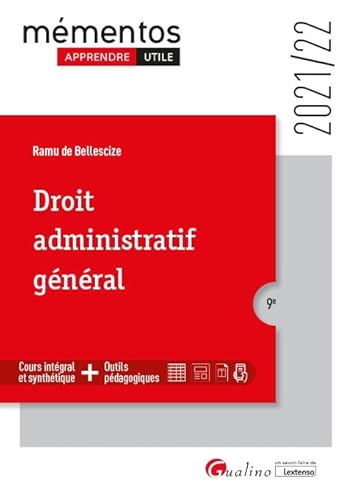 Stock image for Droit administratif gnral: Un cours clair, structur et accessible pour l'tudiant for sale by medimops