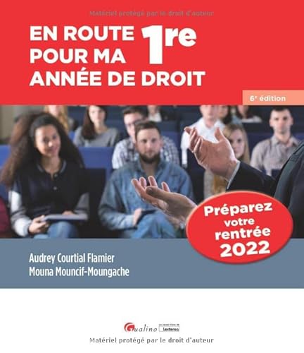 Imagen de archivo de En route pour ma 1re ann e de droit: Une pr paration et un accompagnement pendant l' t et/ou au cours du premier semestre a la venta por WorldofBooks