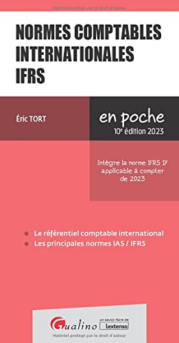 Beispielbild fr Normes comptables internationales IFRS: Intgre la norme IFRS 17 applicable  compter de 2023 (2023) zum Verkauf von Ammareal