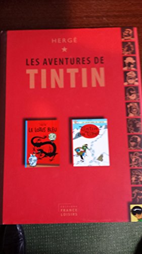 Stock image for TINTIN: le secret de la licorne + le tresor de rackham le rouge. for sale by medimops