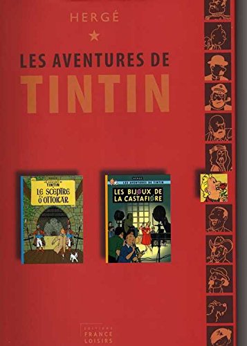 Stock image for Les Aventures de Tintin: Le sceptre d'ottokar / les bijoux de la castafiore [Reli] Herg for sale by Au bon livre