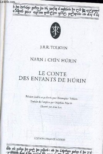 Beispielbild fr Les enfants de Hurin zum Verkauf von medimops