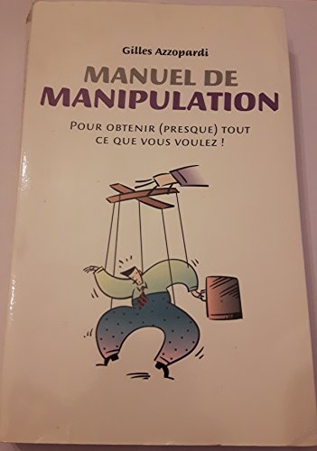 Stock image for Manuel de Manipulation for sale by Ammareal