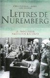 9782298026795: Lettres de nuremberg -le procureur amricain raconte