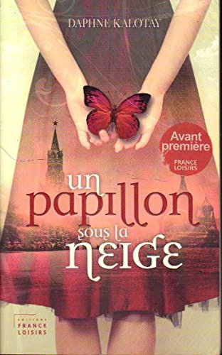 Beispielbild fr Un papillon sous la neige zum Verkauf von Ammareal