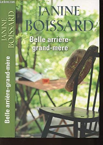 9782298091762: Belle arrire-grand-mre