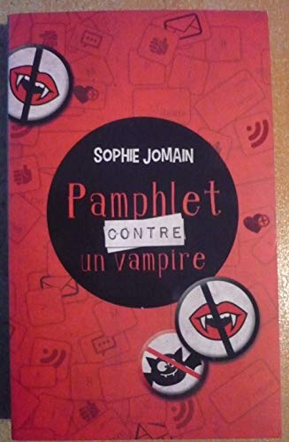 Beispielbild fr PAMPHLET CONTRE UN VAMPIRE zum Verkauf von Ammareal