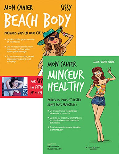 Imagen de archivo de Lot Cahiers Beach body et Minceur healthy a la venta por medimops