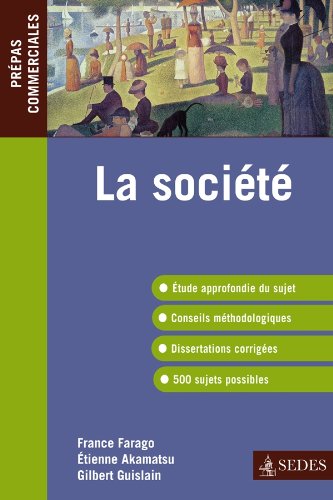 9782301001375: La socit - Prpas commerciales (Hors collection)