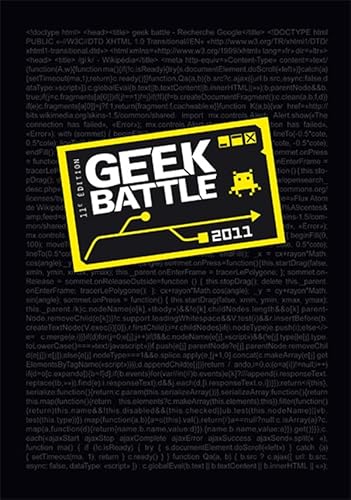 Beispielbild fr Geek Battle zum Verkauf von Ammareal