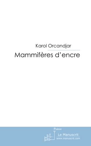 9782304028928: Mammifres d'encre